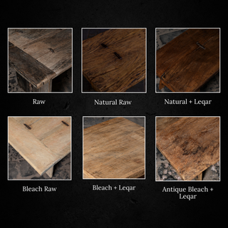 Rustic Round Nested Coffee Tables