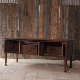 Rustic Storage Counter Table