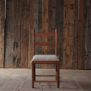 Cushioned Wooden Dining Chair