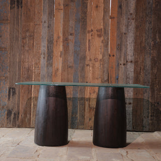 Dual Pedestal Dining Table