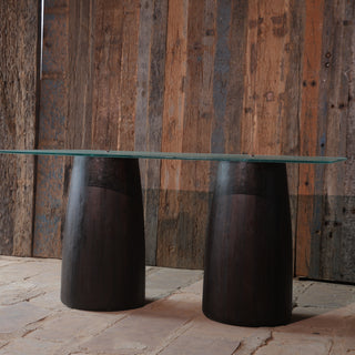 Dual Pedestal Dining Table