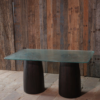 Dual Pedestal Dining Table