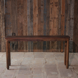 Rustic Wooden Console Table