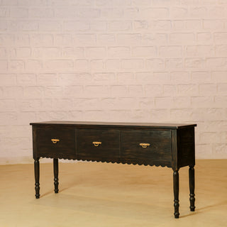 Vintage Teak Console Table
