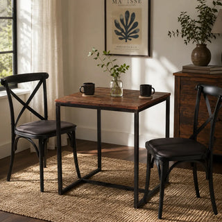 Compact Industrial Dining Table