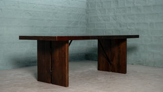 Modern Reclaimed Wood Dining Table