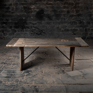 Reclaimed Solid Wood Dining Table