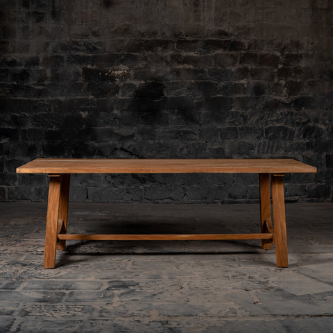 Reclaimed Neem Refuge  Dining Table