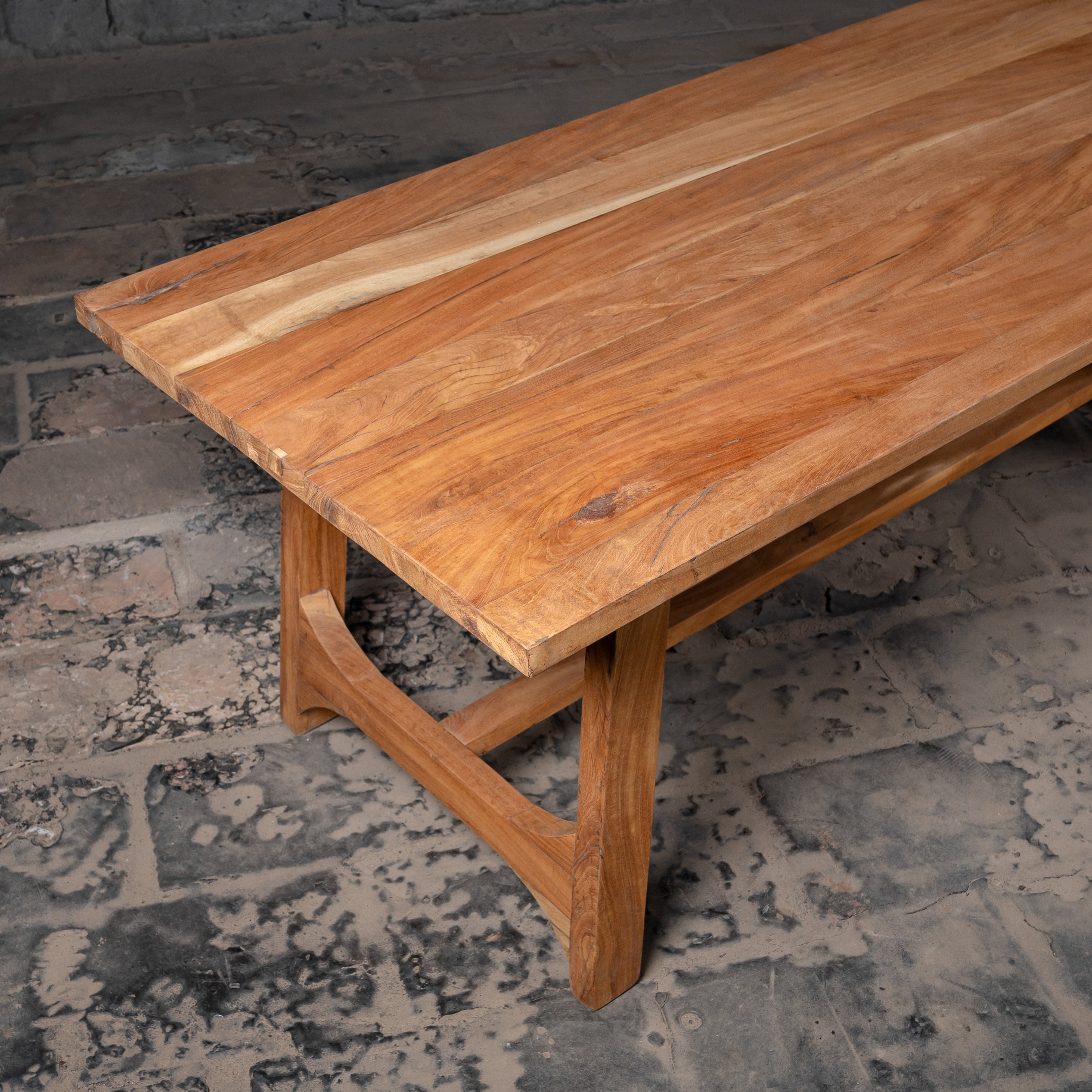 Reclaimed Neem Refuge  Dining Table