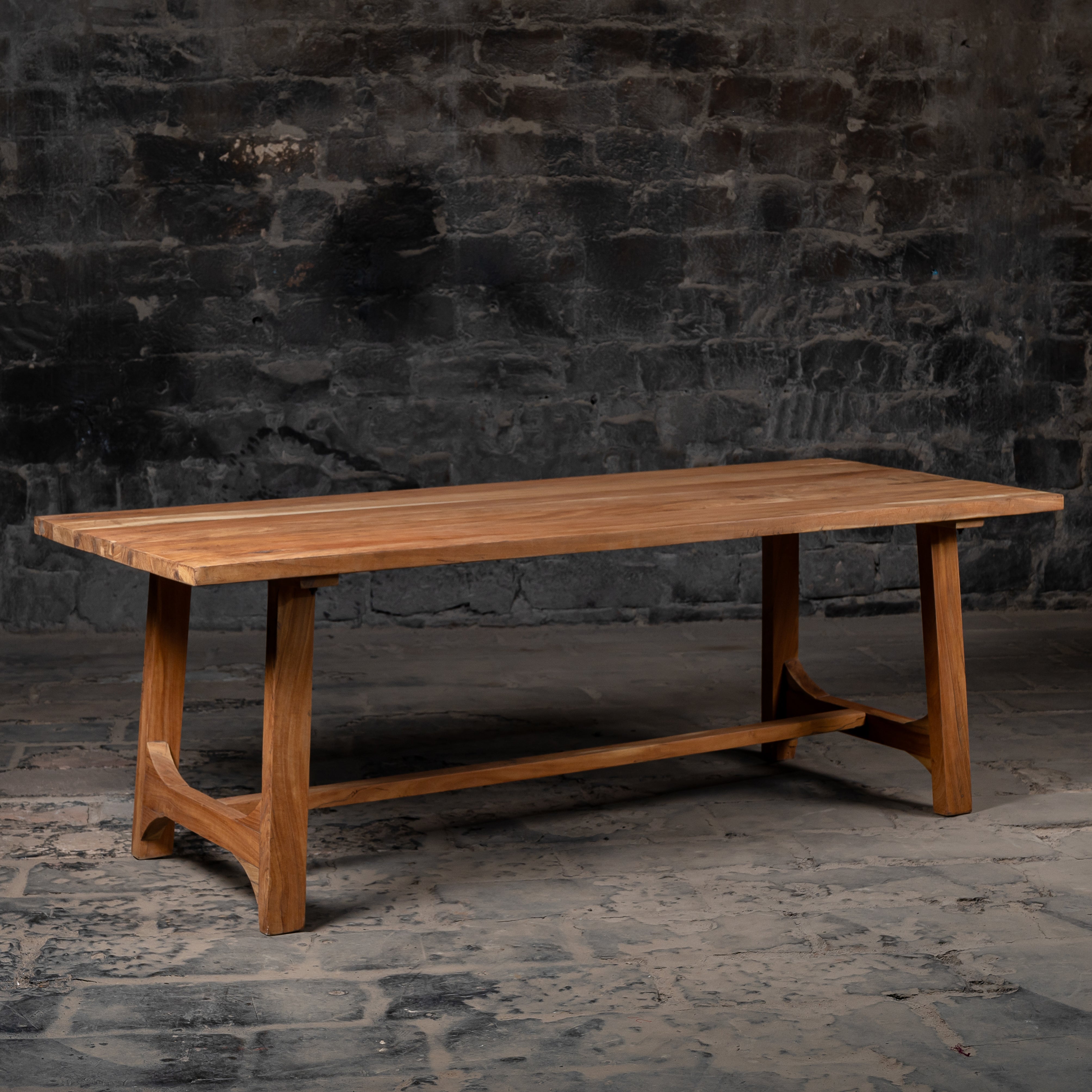 Reclaimed Neem Refuge  Dining Table