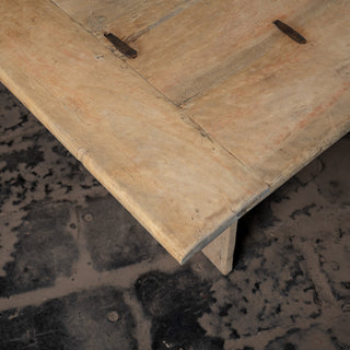 Reclaimed Solid Wood Dining Table - The Espresso Realm