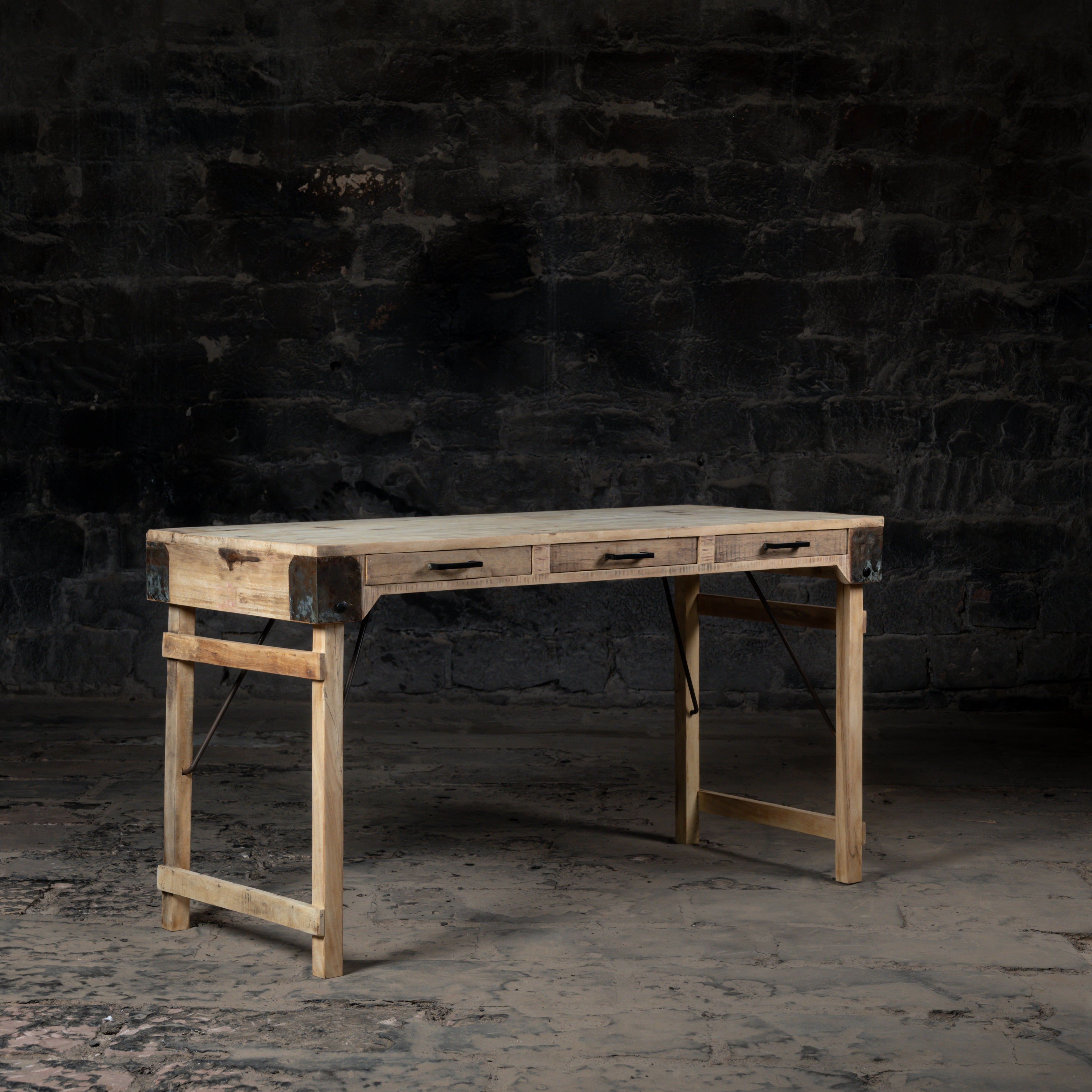 Vintage Reclaimed Wood Desk