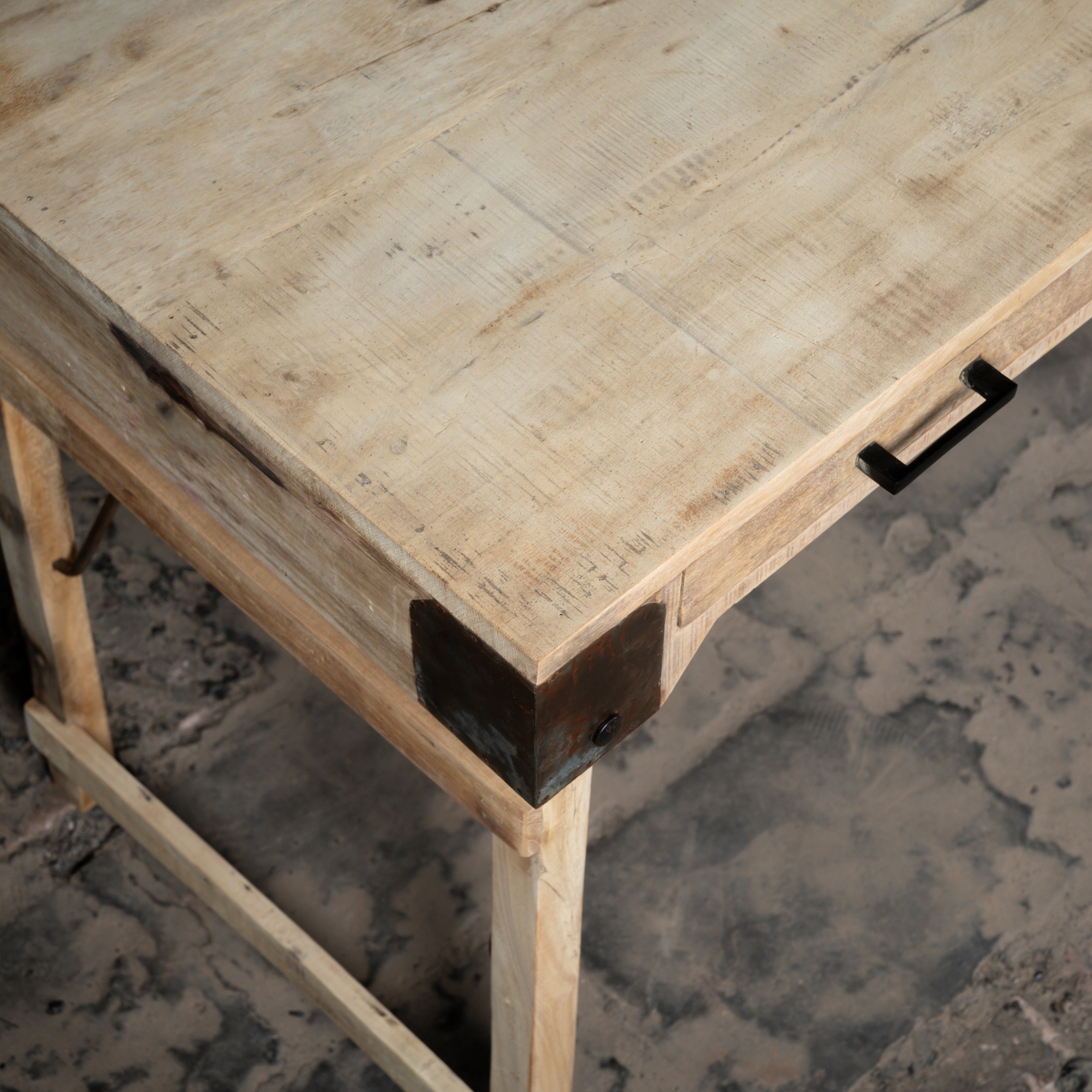 Vintage Reclaimed Wood Desk