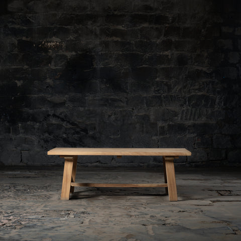 Reclaimed Neem Refuge  Coffee Table