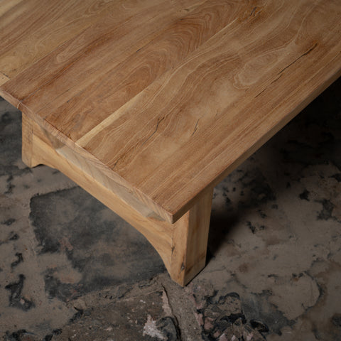 Reclaimed Neem Refuge  Coffee Table