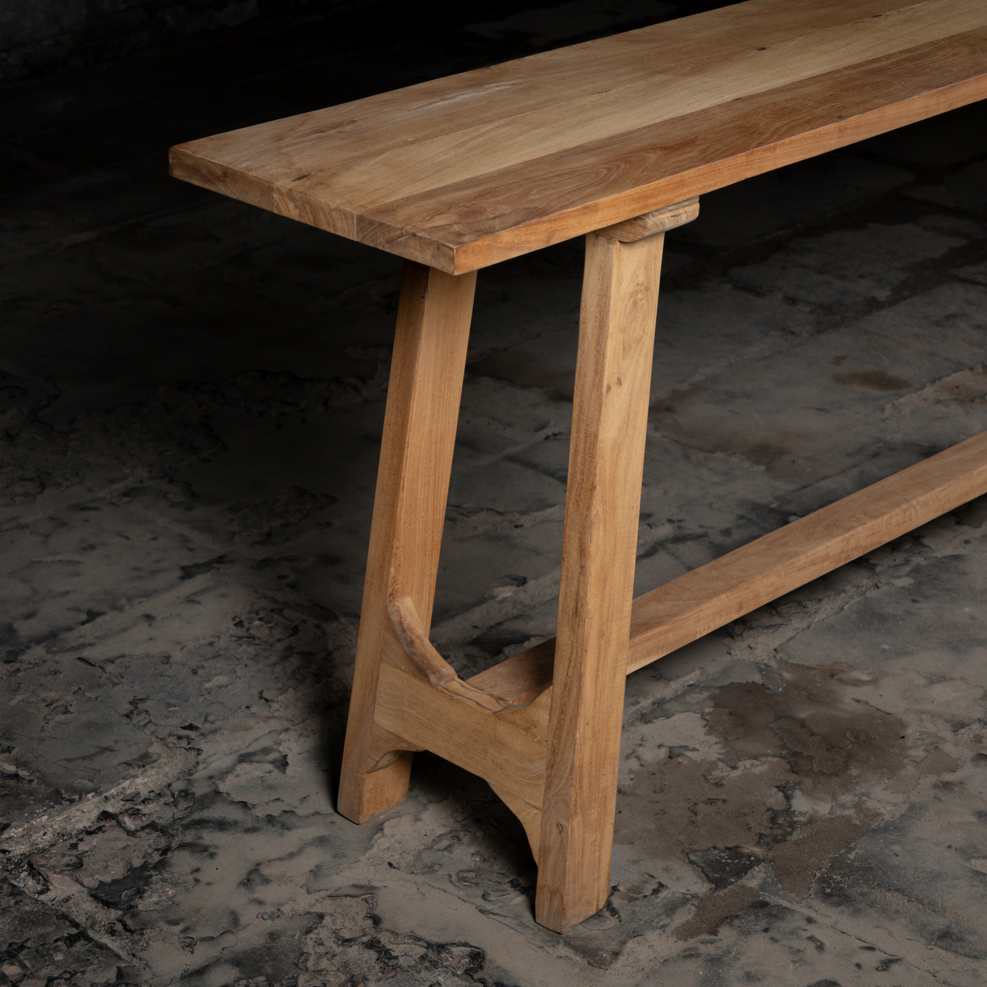 Reclaimed Neem Refuge Console Table