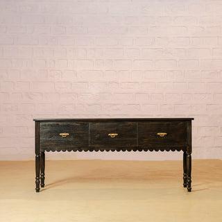 Vintage Teak Console Table
