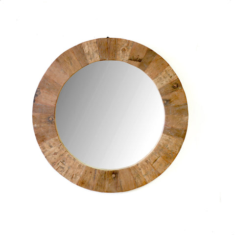 Reclaimed Round Mirror Frame