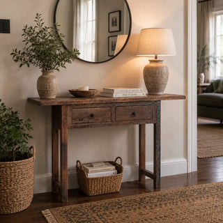 Vintage Style Console Table