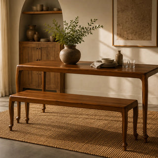 Agro Dining Table with Bench