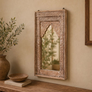 Carved Arch Frame Mirror