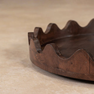 Carved Edge Serving Platter