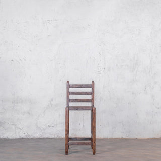 Classic Wooden Counter - Bar Chair