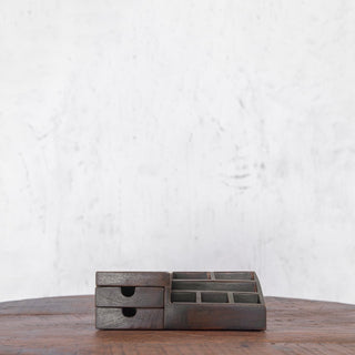 Compact Teak Storage Drawers