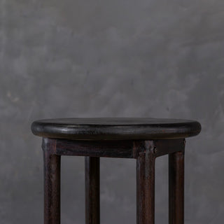 Compact Wooden Bar Stool