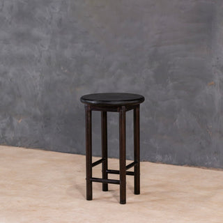 Compact Wooden Bar Stool