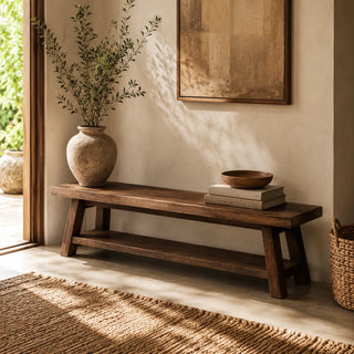 Countryside  Shelfed bench