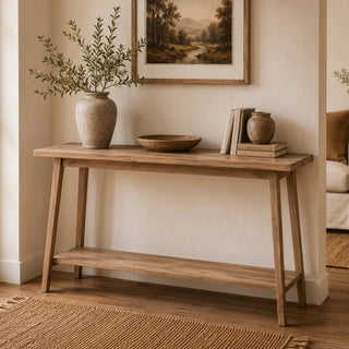 Courtyard console table