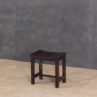 Curved Seat Wooden Stool