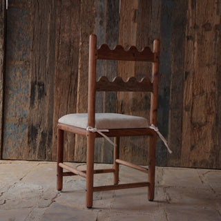 Cushioned Wooden Dining Chair