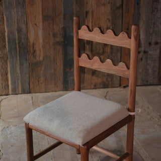 Cushioned Wooden Dining Chair