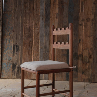 Cushioned Wooden Dining Chair