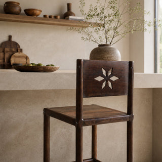 Decorative Acacia Bar Chair