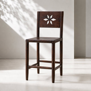 Decorative Acacia Bar Chair