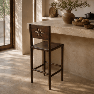 Decorative Acacia Bar Chair