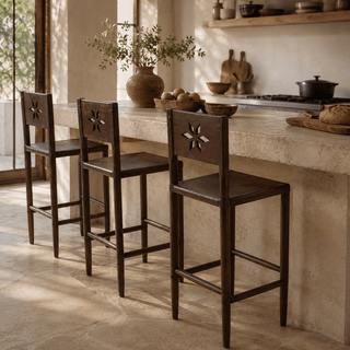 Decorative Acacia Bar Chair