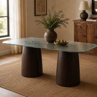 Dual Pedestal Dining Table