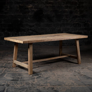 Envade Dining Table and Bench Set - The Espresso Realm