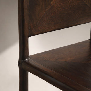 Farmhouse Acacia Bar Chair