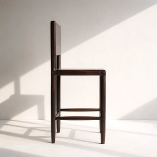 Farmhouse Acacia Bar Chair