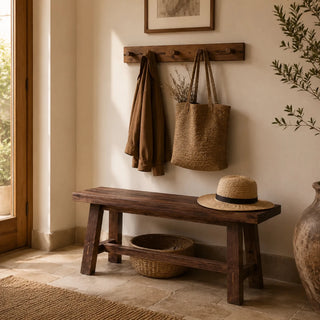 Farmhouse Wooden Bench