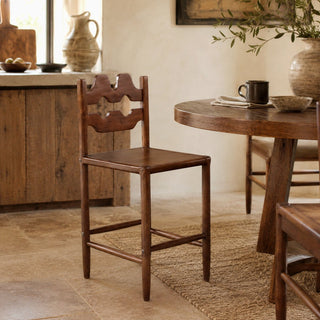Handcrafted Counter Chair