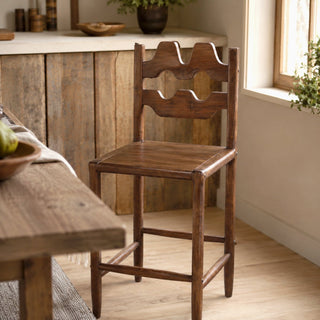 Handcrafted Counter Chair