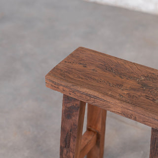 Handcrafted Reclaimed Wood Stool