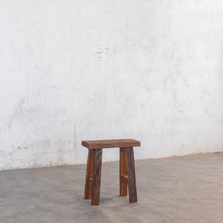 Handcrafted Reclaimed Wood Stool