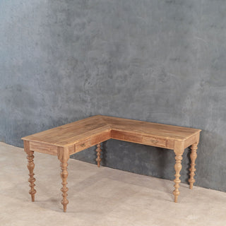 Hawthorne Teak Corner Writing Desk